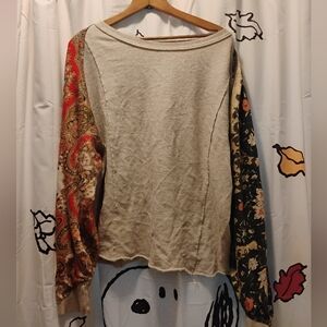 Free People Dolman Sleeve Sweatshirt EUC